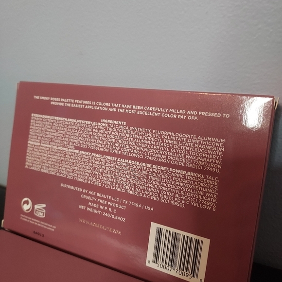 Ace Beaute Smoky Roses Palette (Limited Edition) NWT - Picture 6 of 6
